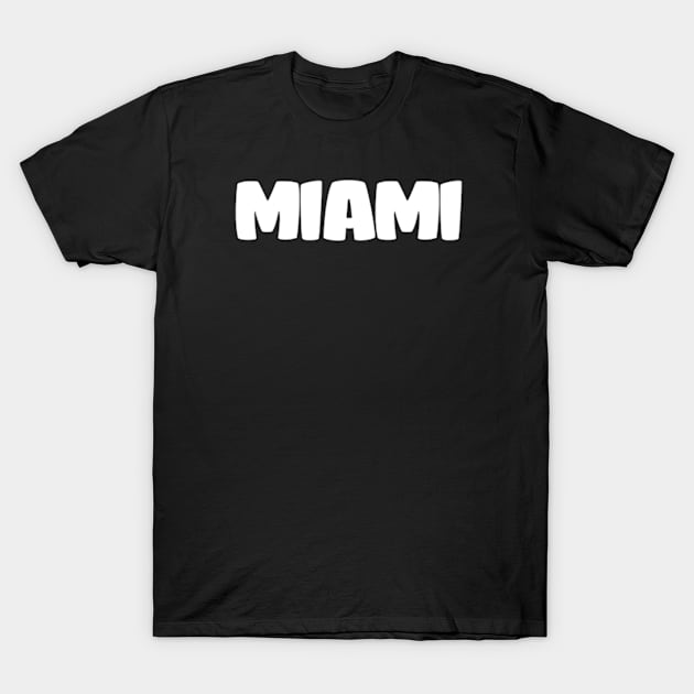 Capital of Latin America, and Vice City T-Shirt by coralwire